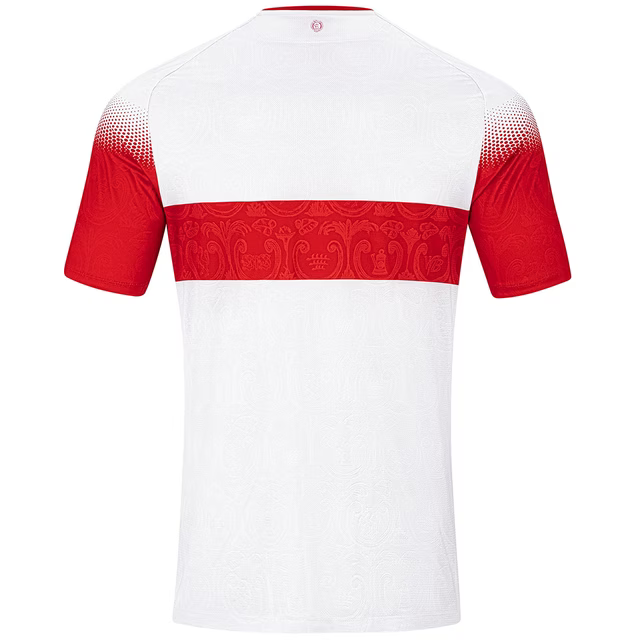 Stuttgart Home 26/27 Jako - Branco e Vermelho