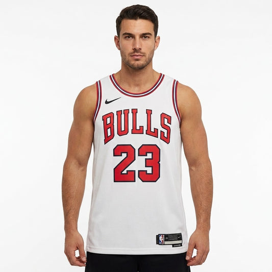 Regata Chicago Bulls Masculina - Branca