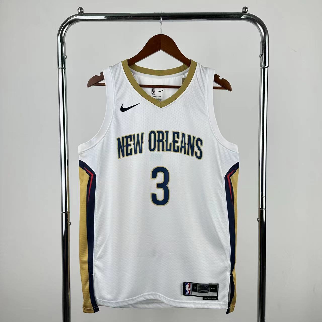 Regata New Orleans Pelicans Masculina - Branca