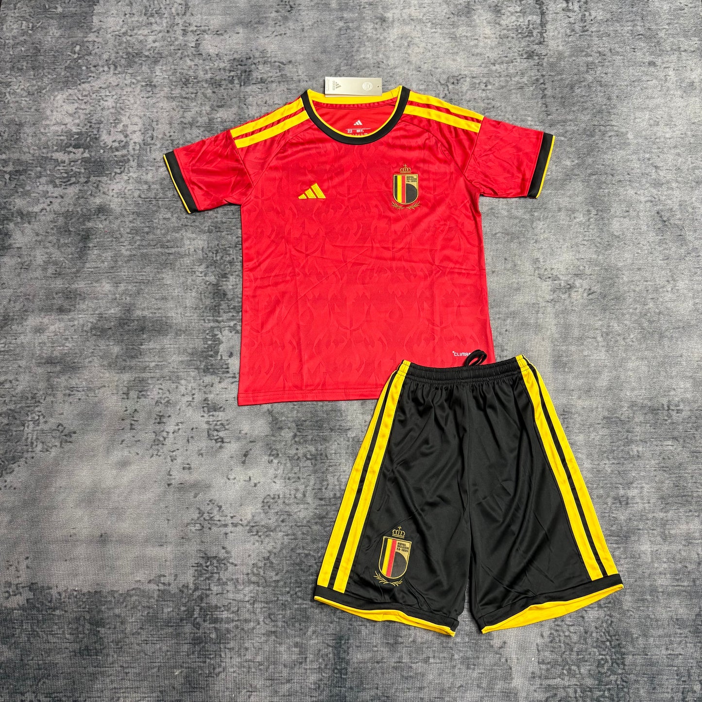 Kit Infantil Bélgica Home 26/27 - Vermelho
