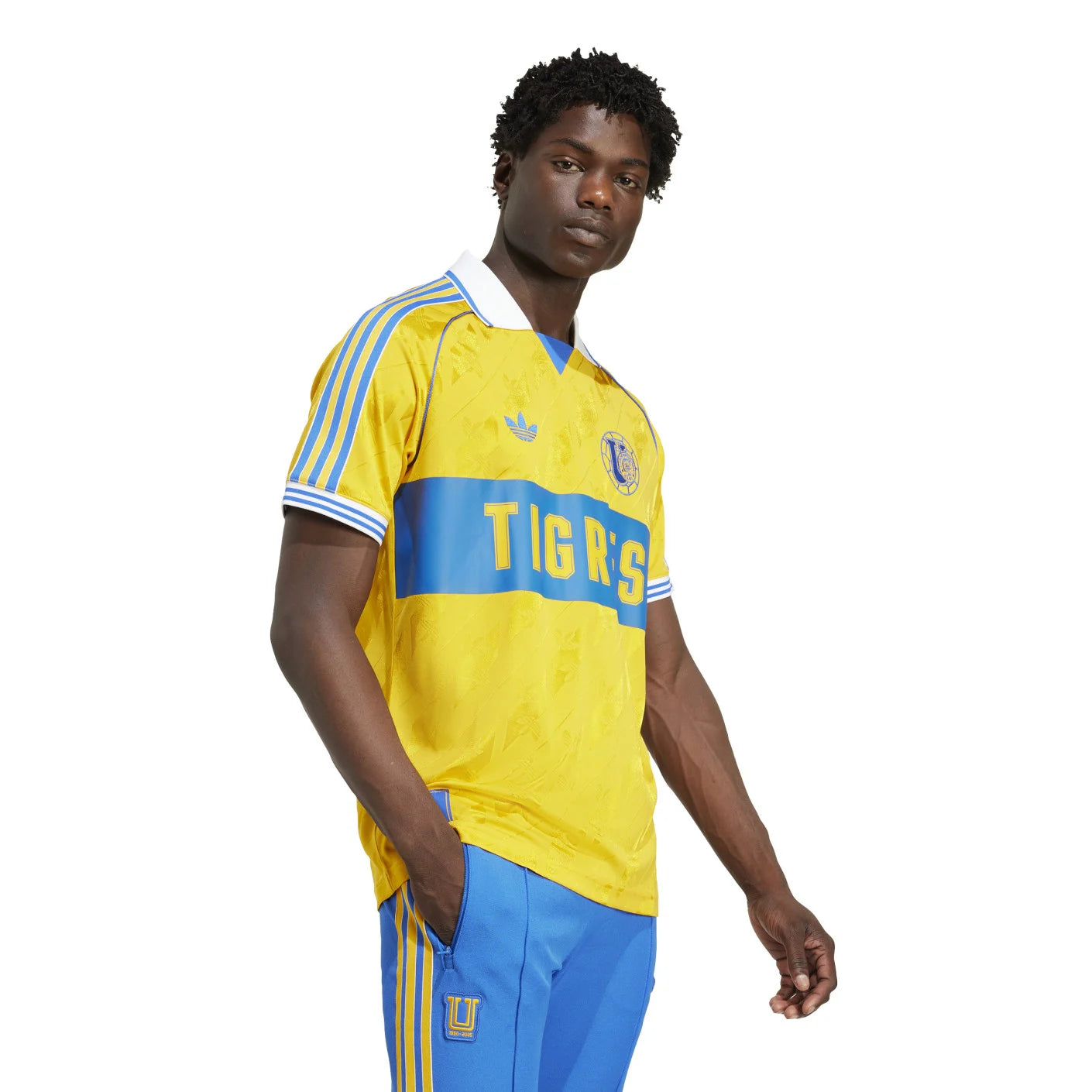Tigres Originals 25/26 Torcedor Adidas Masculino - Amarelo