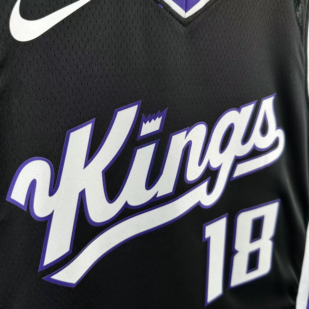 Regata Sacramento Kings Masculina - Preto