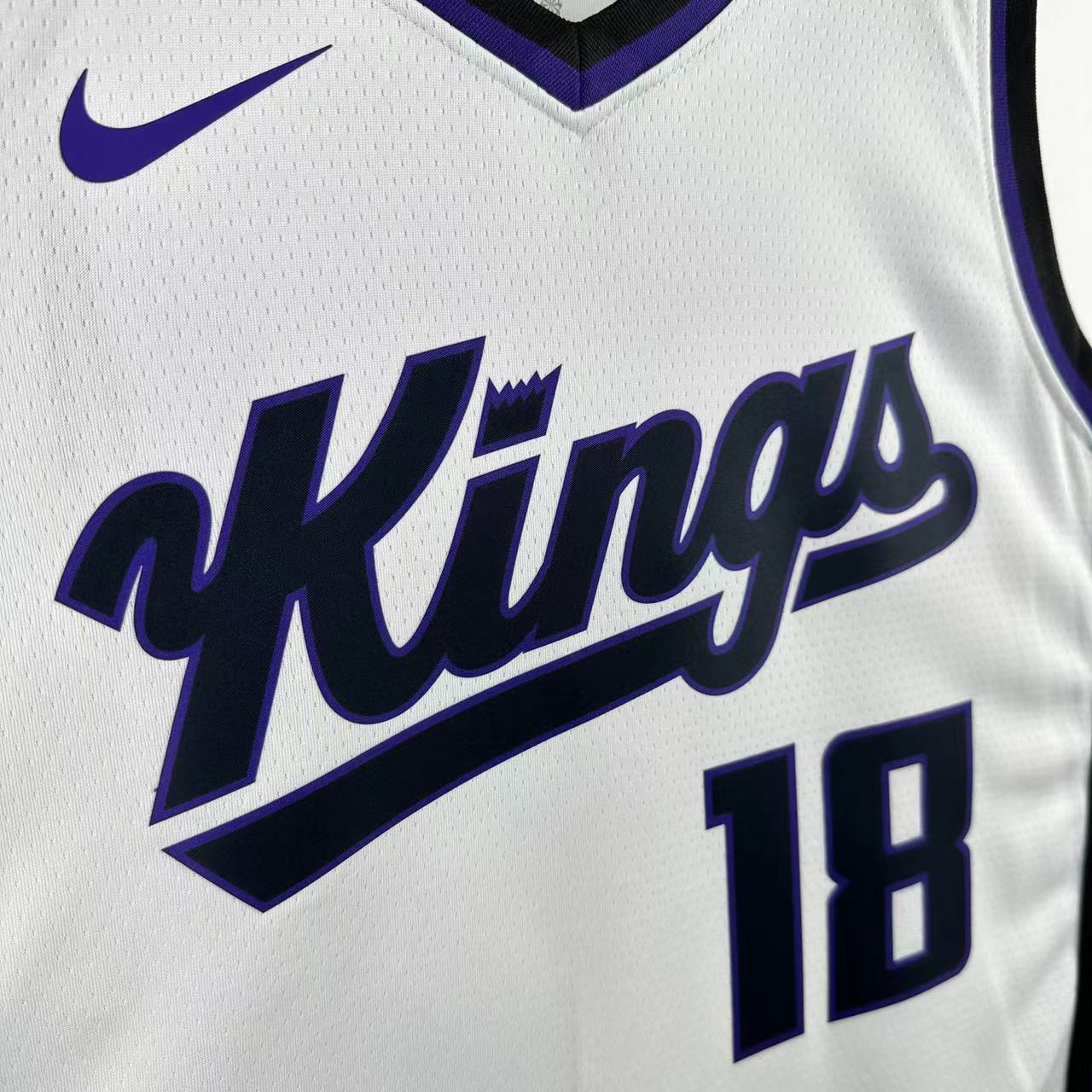 Regata Sacramento Kings Masculina - Branca