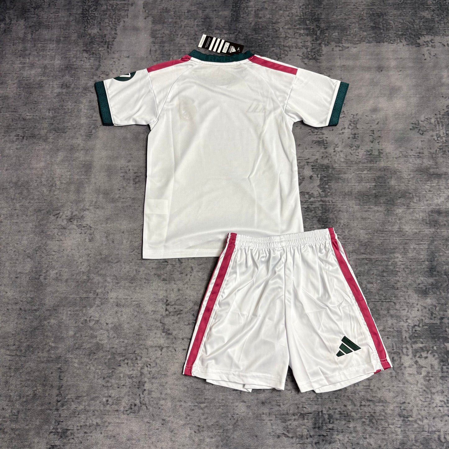 Kit Infantil Real Madrid Home 26/27 - Branca