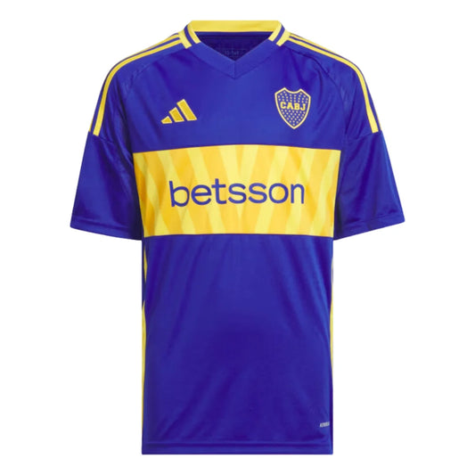 Boca Juniors  Home 24/25 Torcedor Adidas - Azul e Amarelo