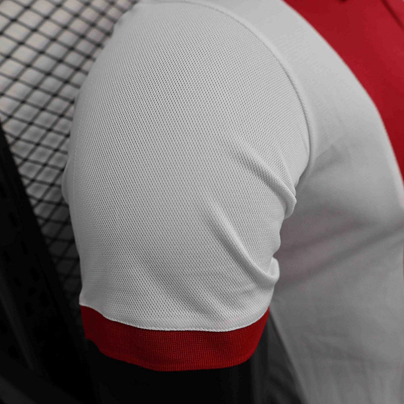 Ajax Home 25/26 Jogador Adidas - Vermelho e Branco