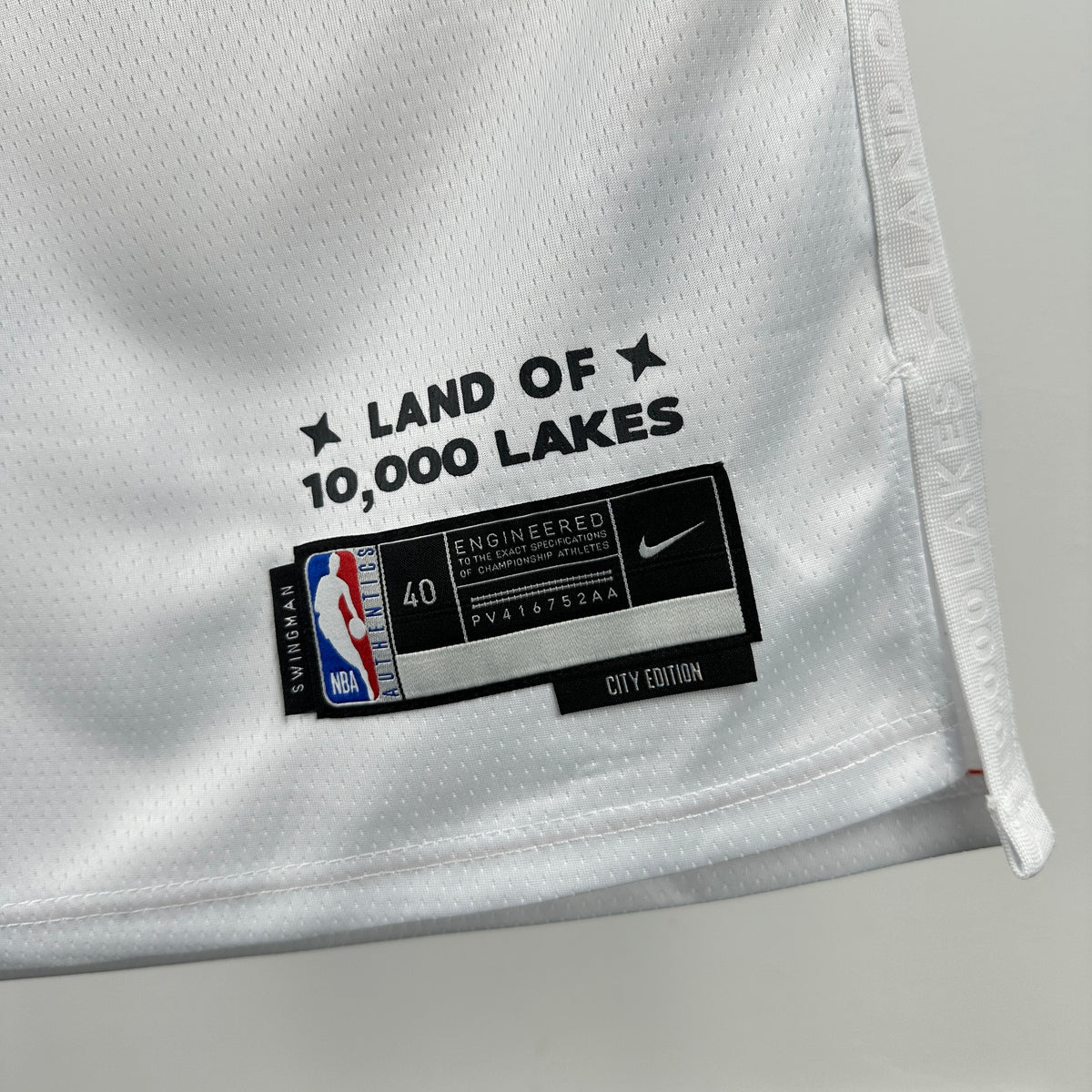 Regata Minnesota Timberwolves Masculina - Branca