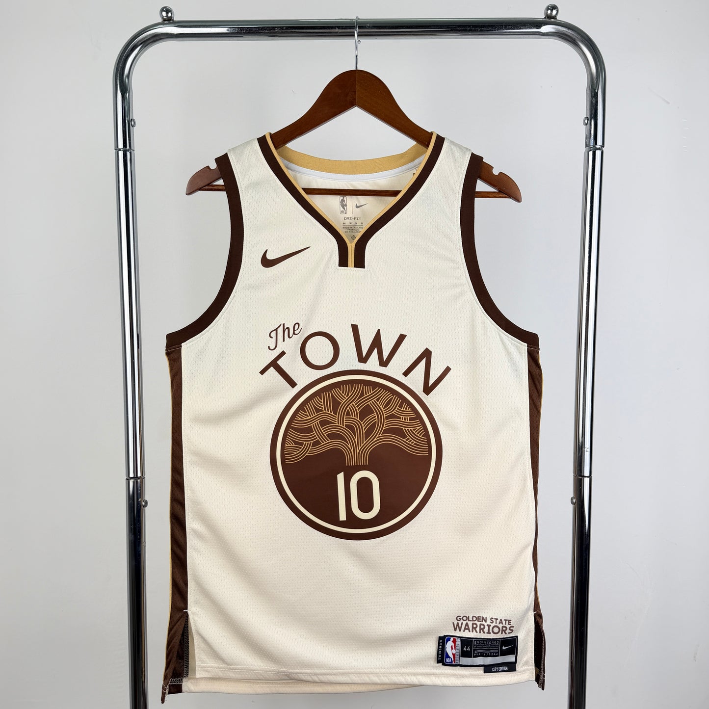Regata Golden State Warriors Masculina - Bege