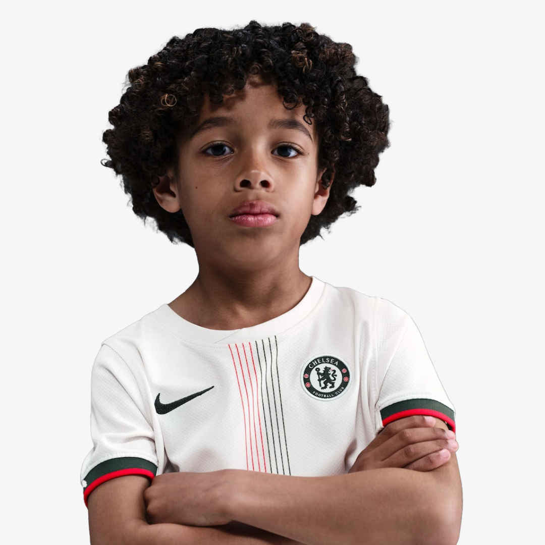 Kit Infantil Chelsea Away 25/26 -Branco