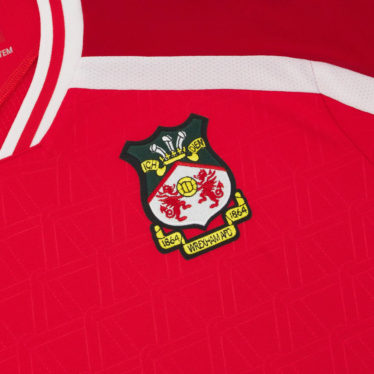 Wrexham Home 26/27 Torcedor Macron - Vermelho
