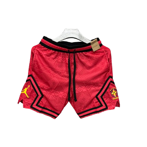 Shorts Brasil Jordan - Vermelho