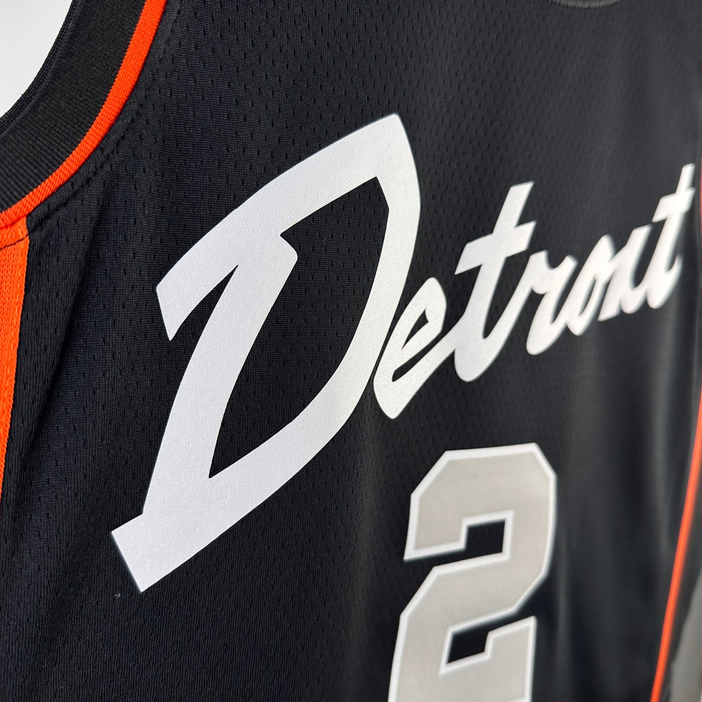 Regata Detroit Pistons Masculina - Preta