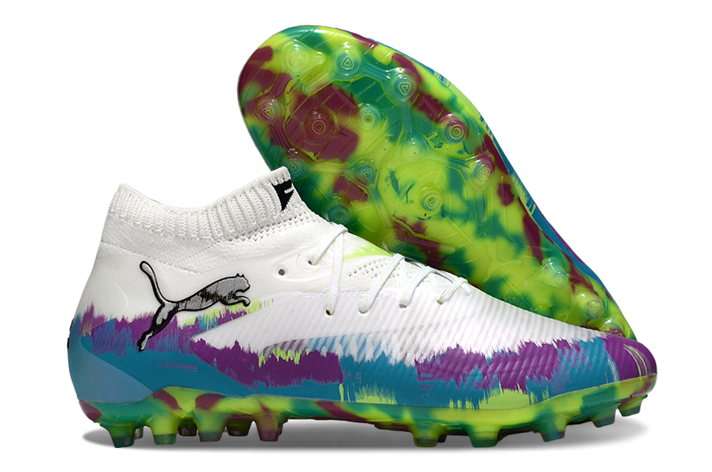 Chuteira Campo Puma Future 8 Ultimate FG - Colorida