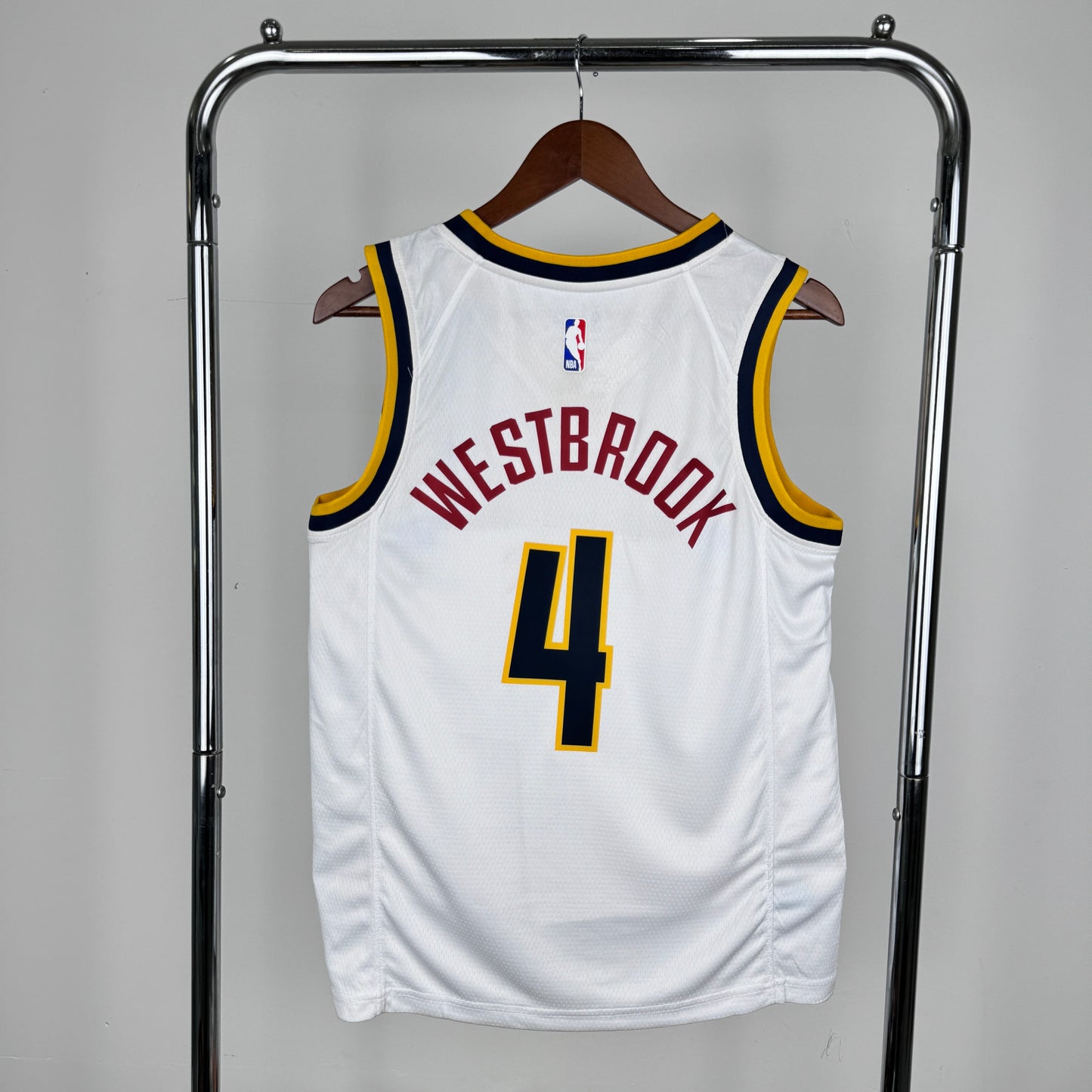 Regata Denver Nuggets Masculina - Branca