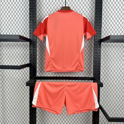 Kit Infantil Real Madrid Goleiro 25/26 - Laranja
