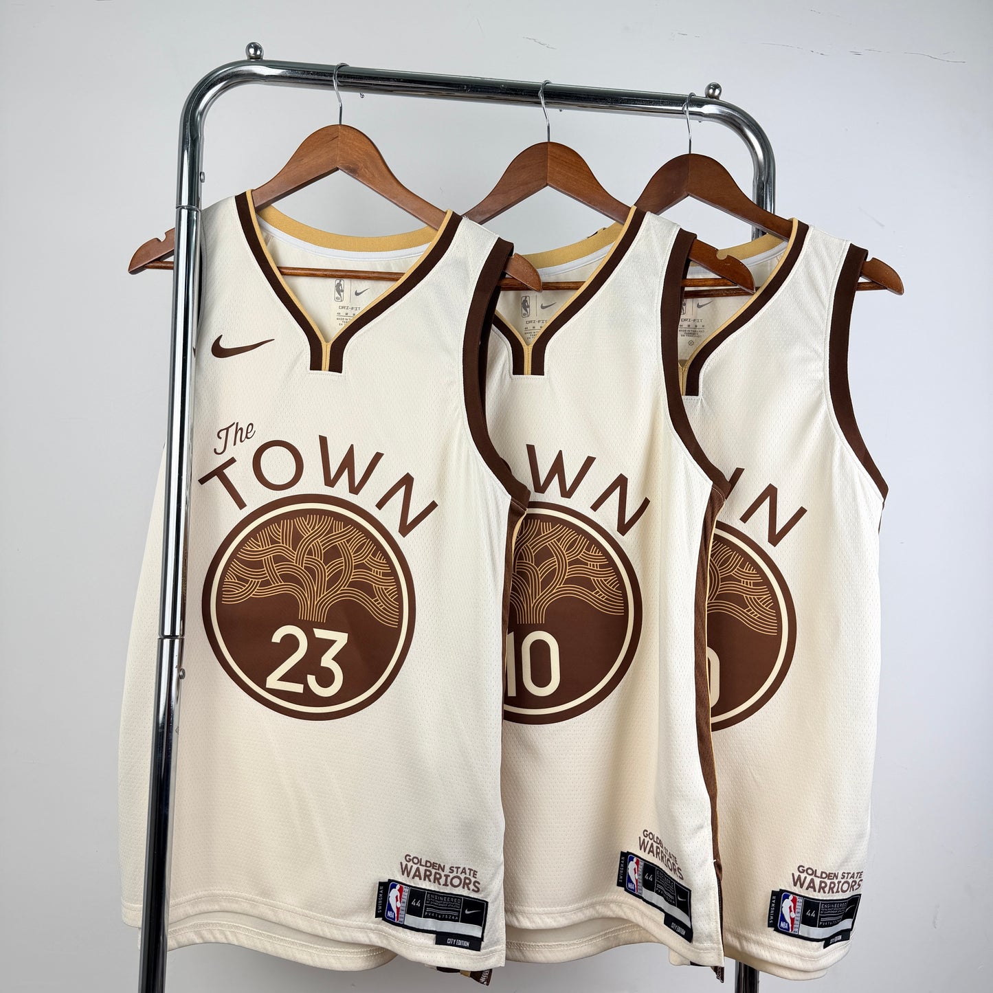 Regata Golden State Warriors Masculina - Bege