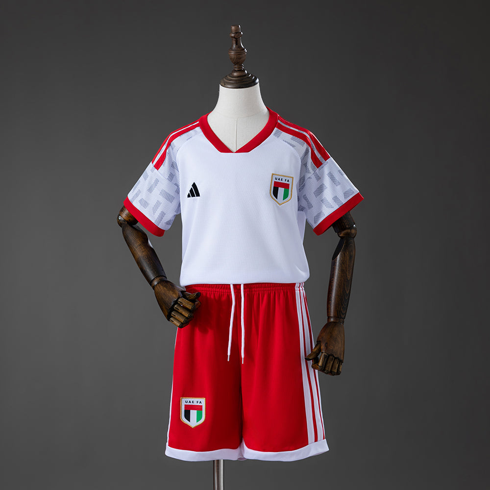 Kit Infantil Hungria Away 26/27  - Branca e Vermelho