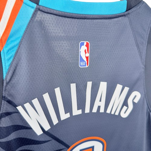 Regata Oklahoma City Thunder Masculina - Cinza