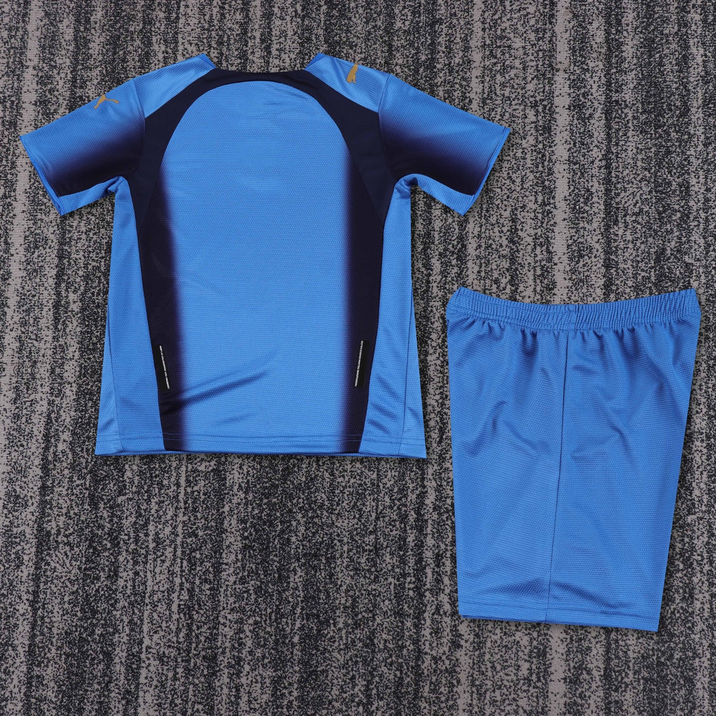 Kit Infantil Italia Home Retro 2006 - Azul