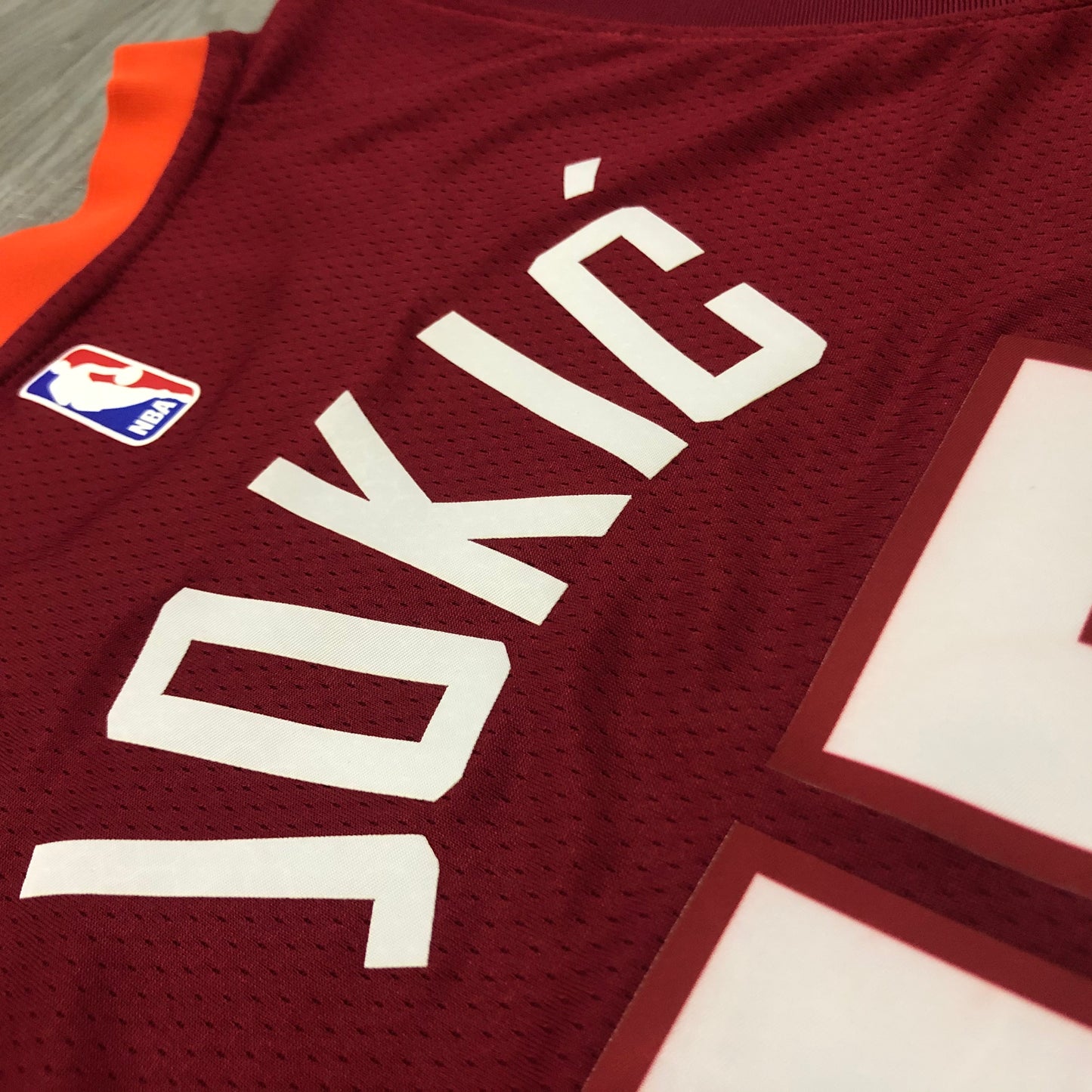 Regata Denver Nuggets Masculina - Vermelho e Laranja