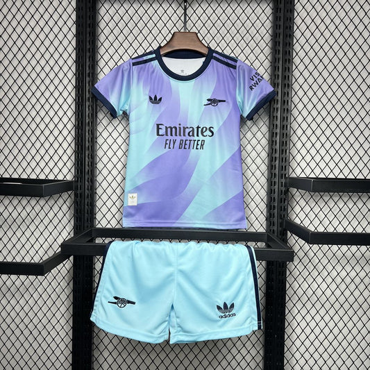 Kit Infantil Arsenal Third 24/25  - Azul