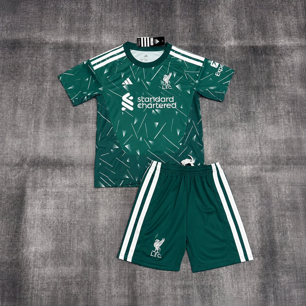 Kit Infantil Liverpool Goleiro 26/27  - Verde
