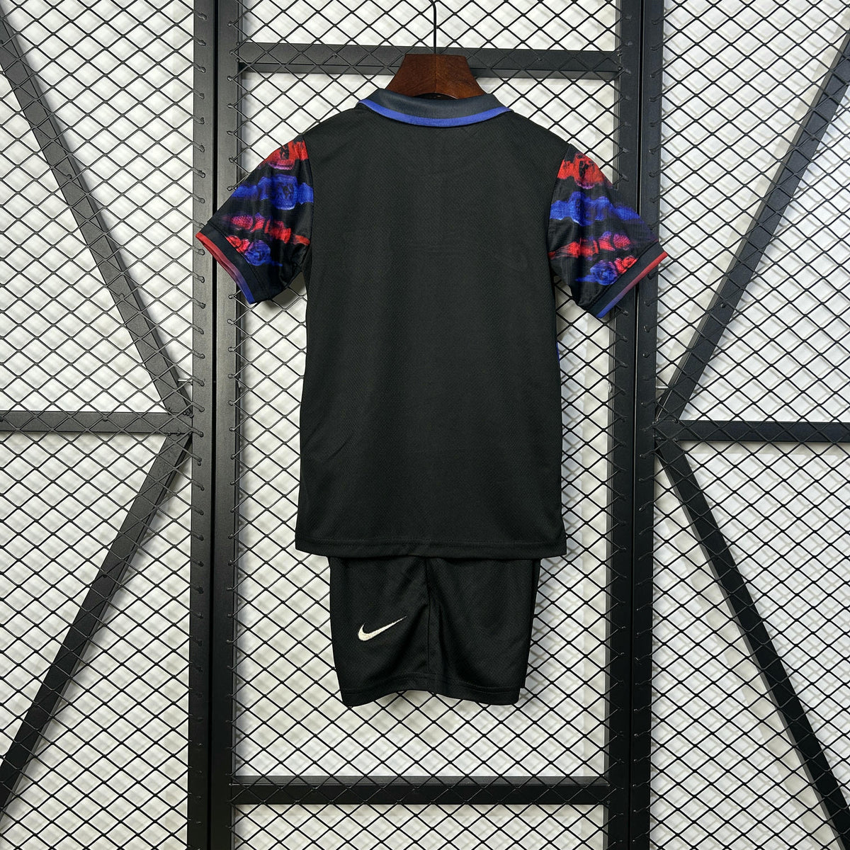 Kit Infantil Barcelona Edição Especial 25/26 - Preto e Grená