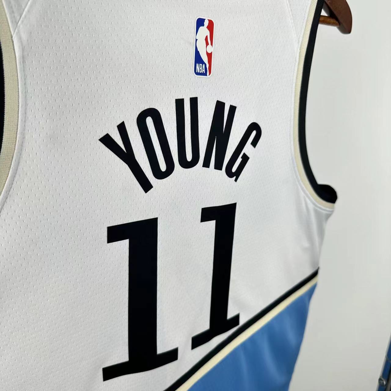 Regata Atlanta Hawks Masculina - Branco e Azul