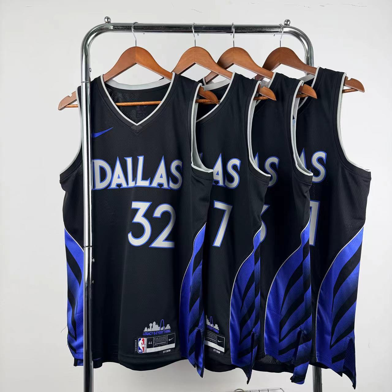Regata Dallas Mavericks Masculina - Preta