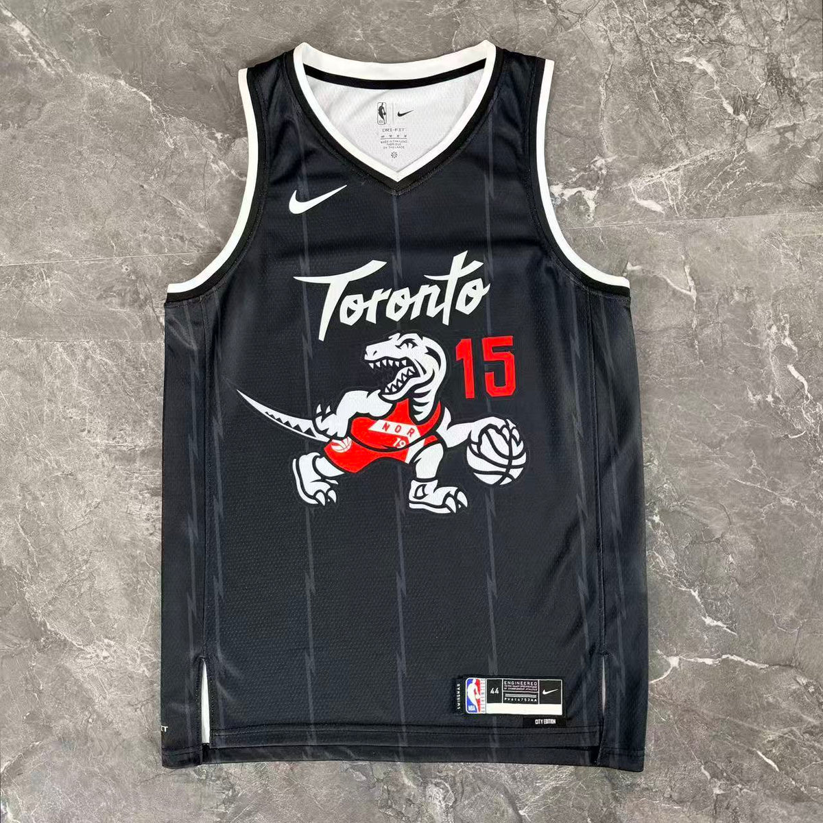 Regata Toronto Raptors Masculina - Preta