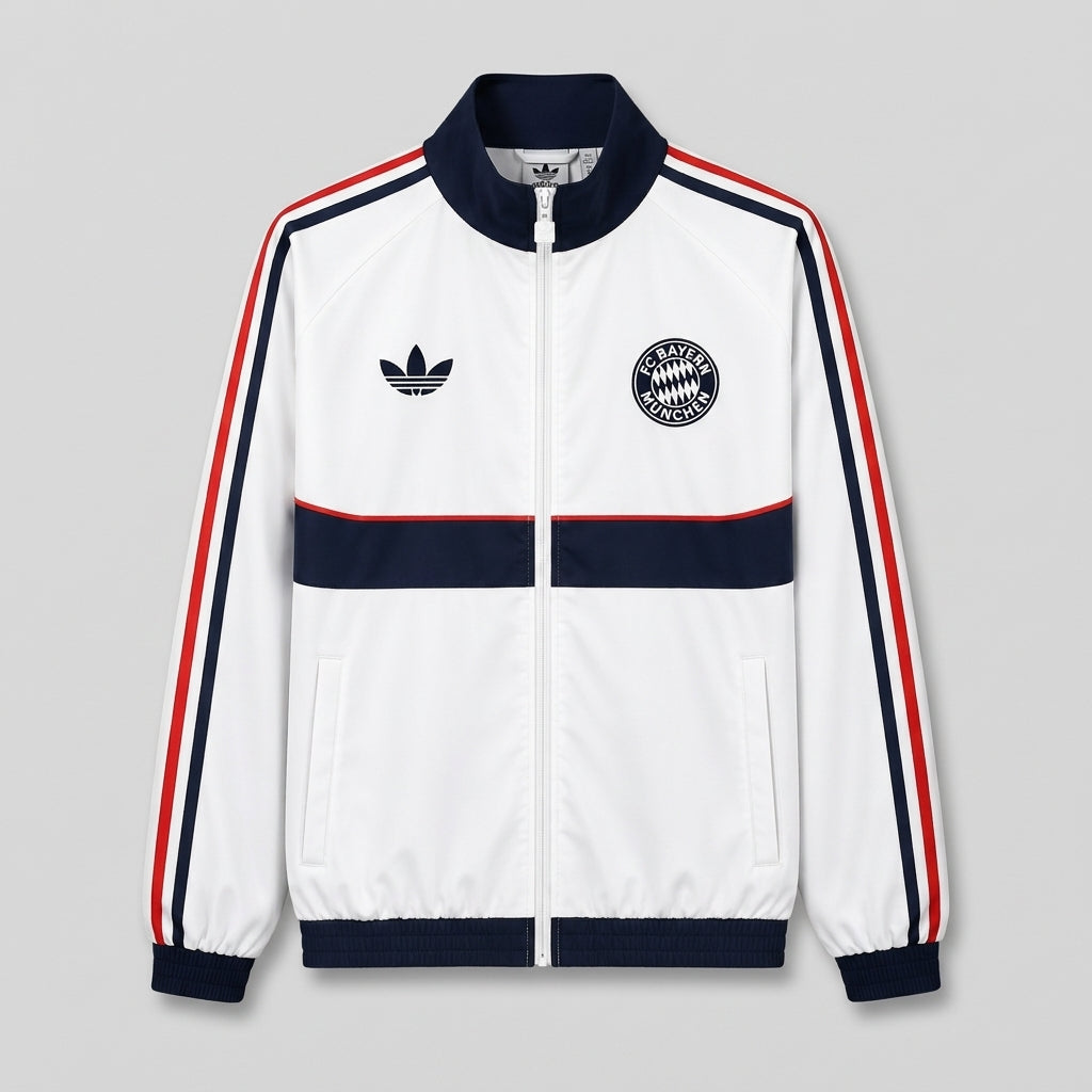 Jaqueta Bayern de Munique 26/27 Adidas - Branca