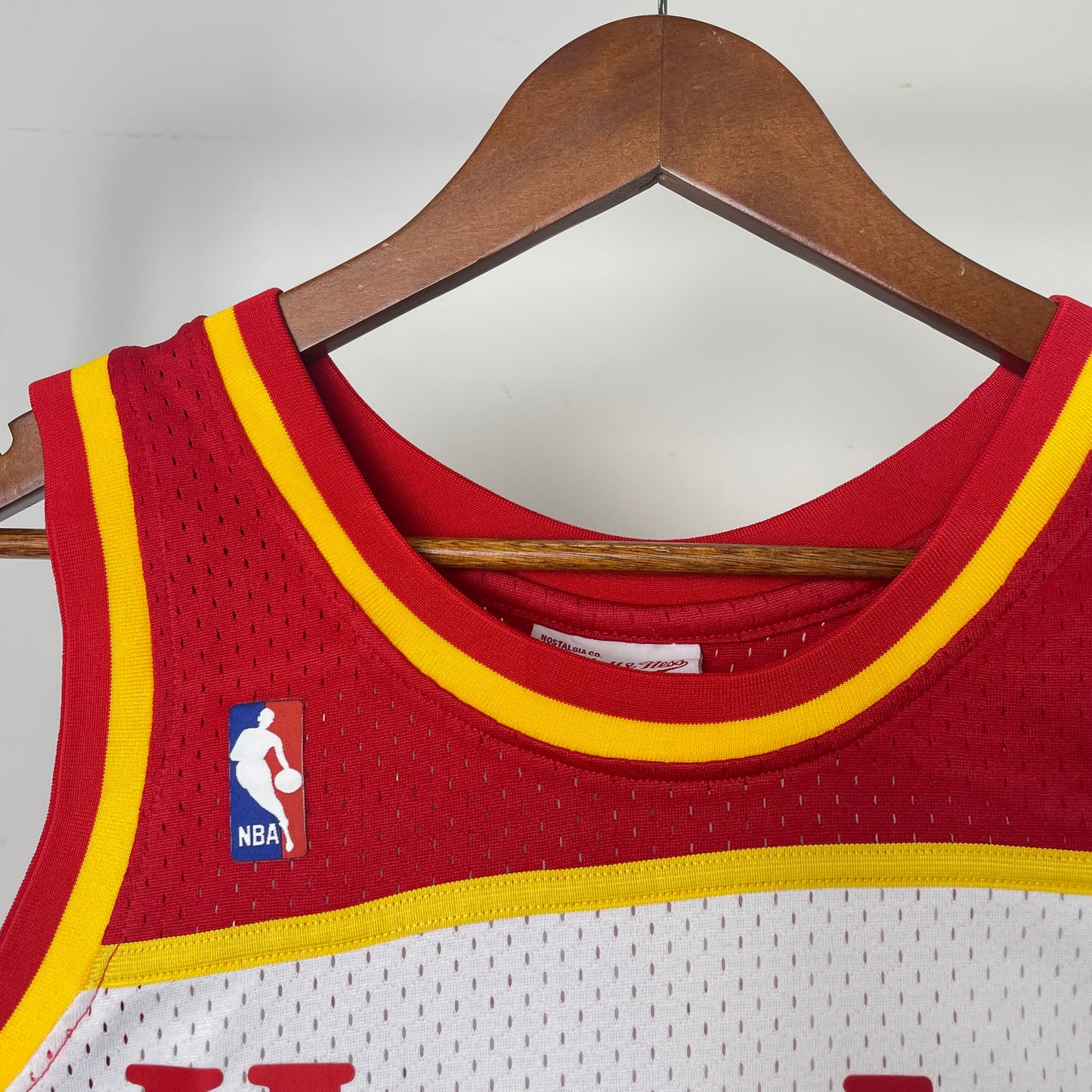 Regata Atlanta Hawks Masculina - Vermelho e Branca