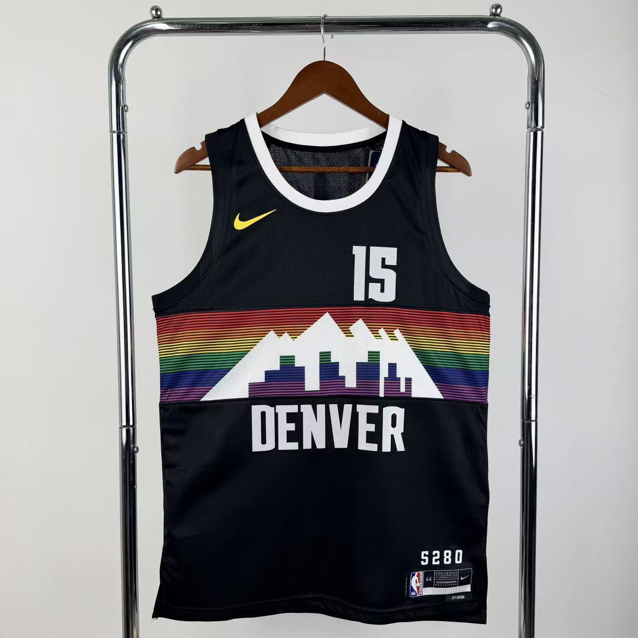 Regata Denver Nuggets Masculina - Preta