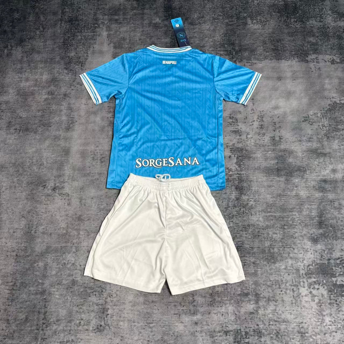 Kit Infantil Napoli Home 25/26  - Azul