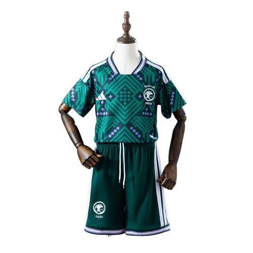 Kit Infantil Arabia Saudita Home 26/27 - Verde