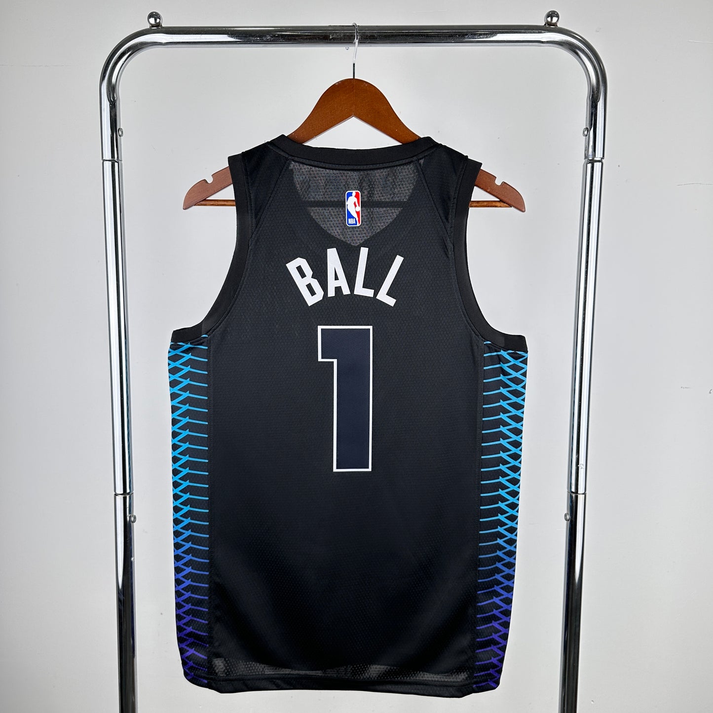 Regata Charlotte Hornets Masculina - Preta