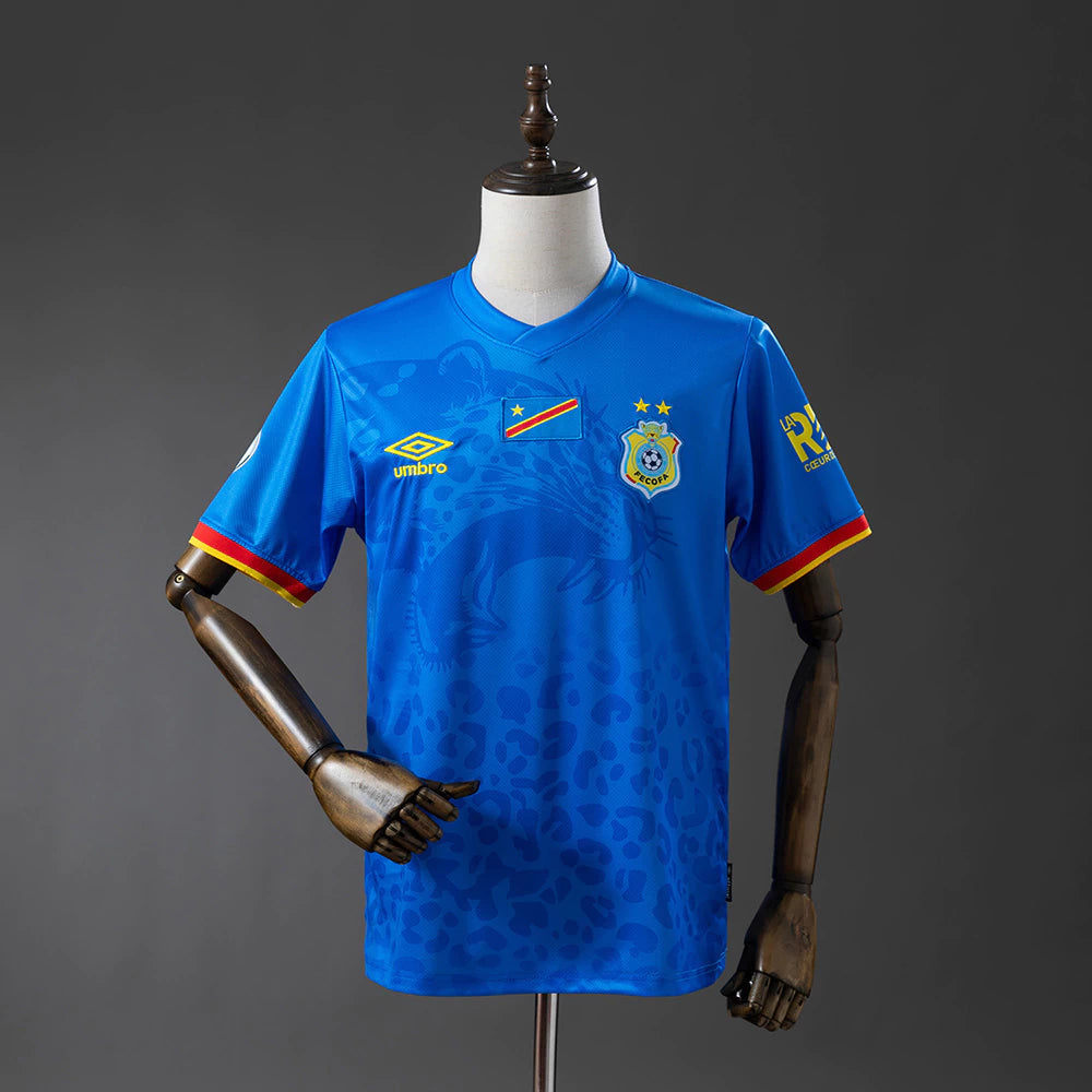 Republica do Congo Home 26/27 Masculino Torcedor Umbro - Azul