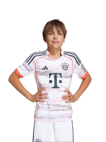 Kit Infantil Bayern de Munique Away 25/26 - Branco