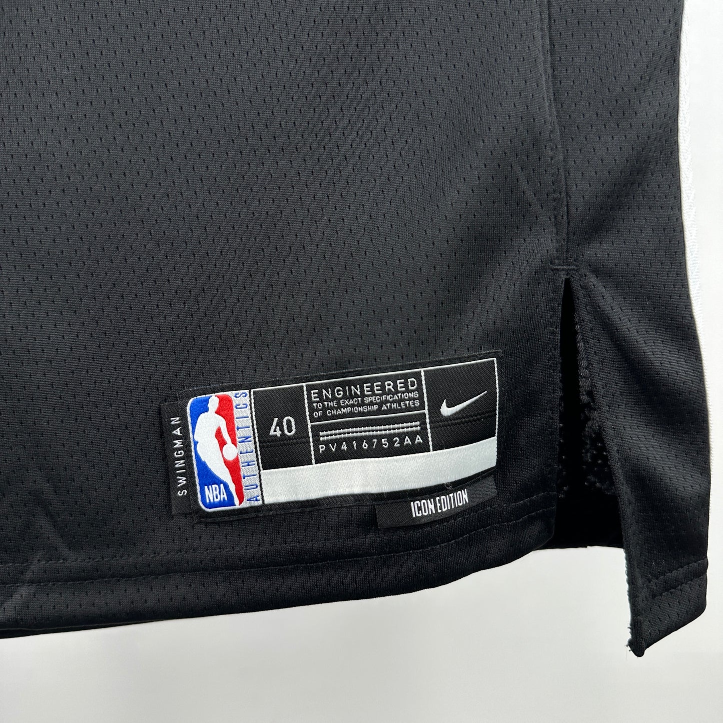 Regata Brooklyn Nets Masculina - Preto