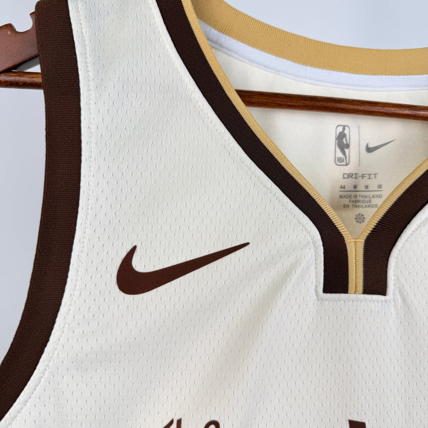 Regata Golden State Warriors Masculina - Bege