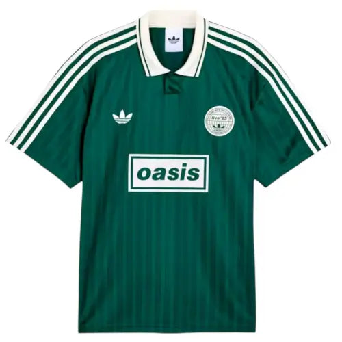 Camisa Banda Oasis x Adidas 2025 - Verde
