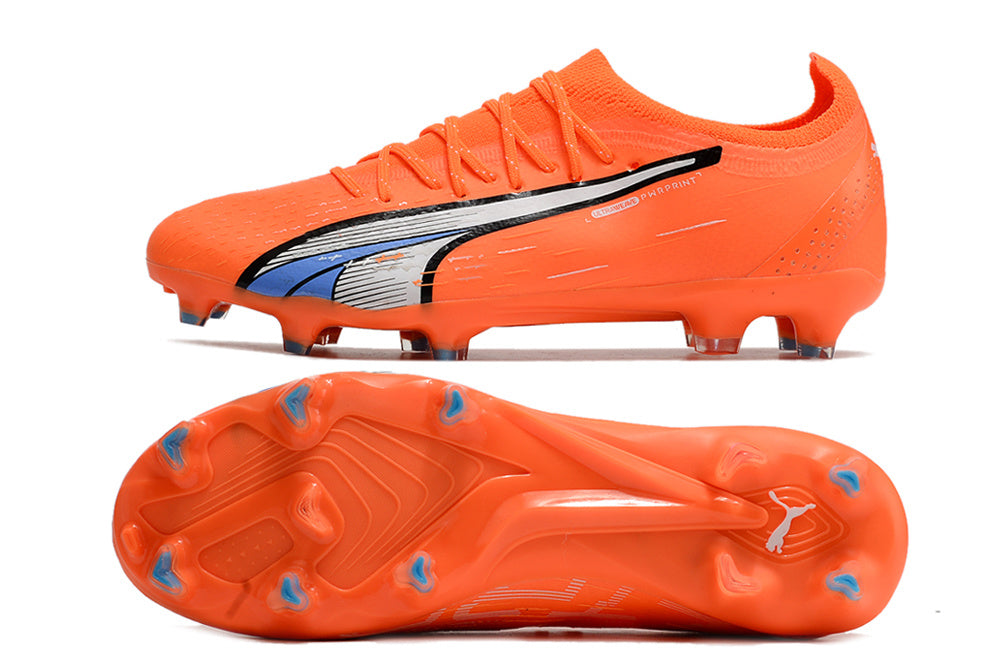Chuteira Campo Puma Ultra Ultimate FG - Laranja