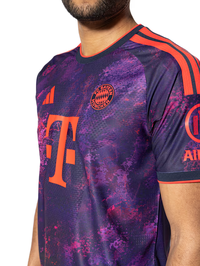 Bayern de Munique Third 26/27 Jogador Adidas - Roxa