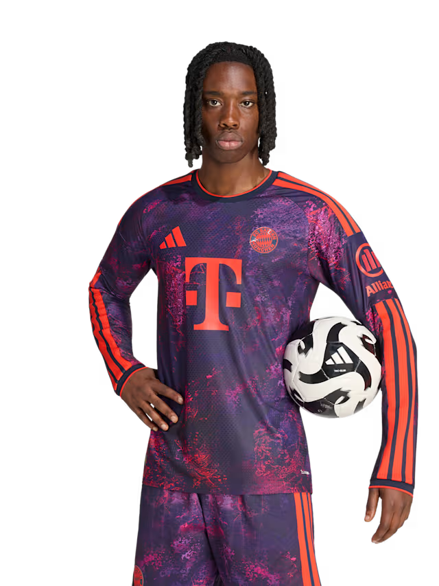 Bayern De Munique Third Manga Longa 26/27 Torcedor Adidas - Roxa