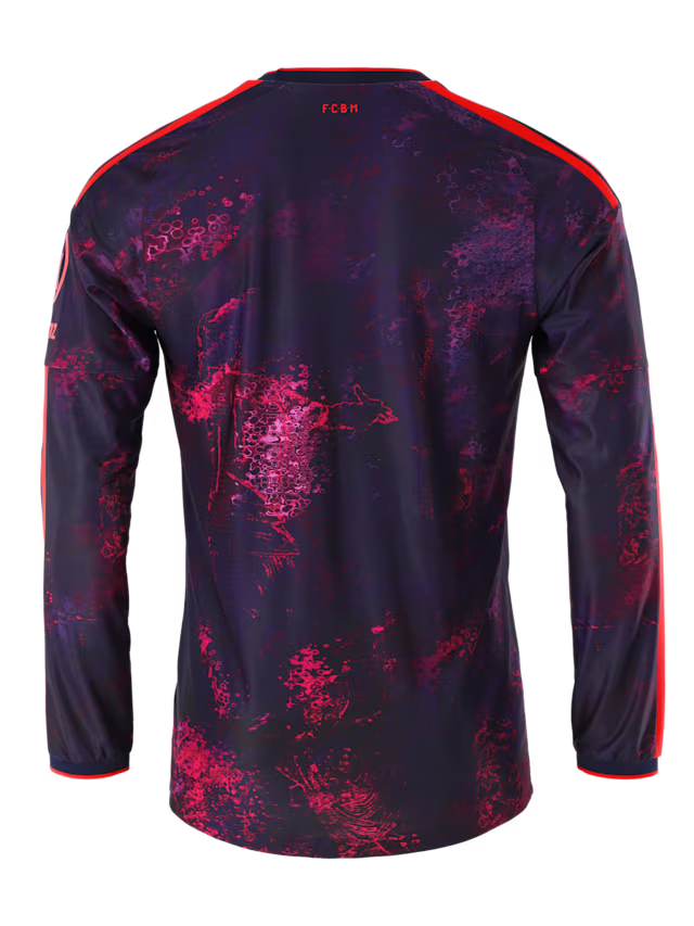 Bayern De Munique Third Manga Longa 26/27 Torcedor Adidas - Roxa