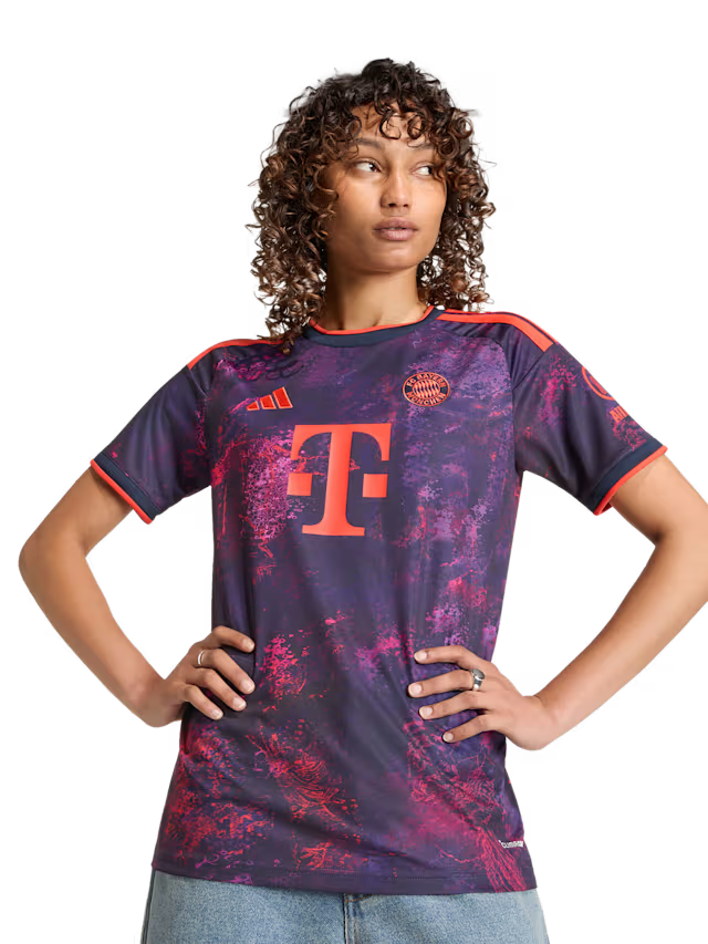 Bayern De Munique Third 26/27 Feminino Adidas - Roxa