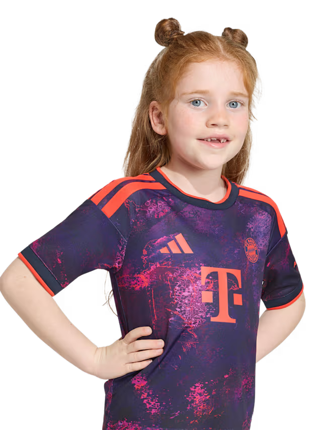 Kit Infantil Bayern de Munique Third 26/27 - Roxa