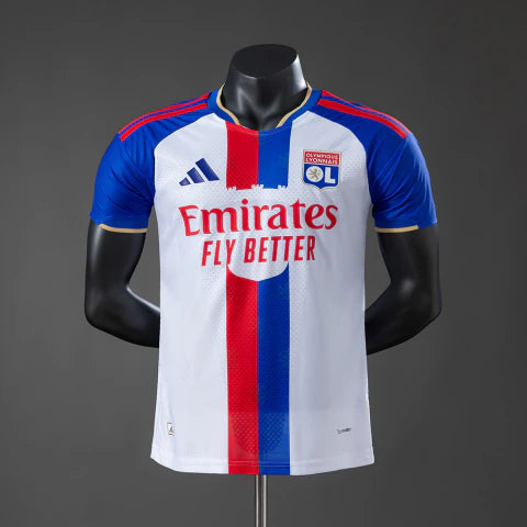 Lyon Home 26/27 Jogador Adidas - Branco