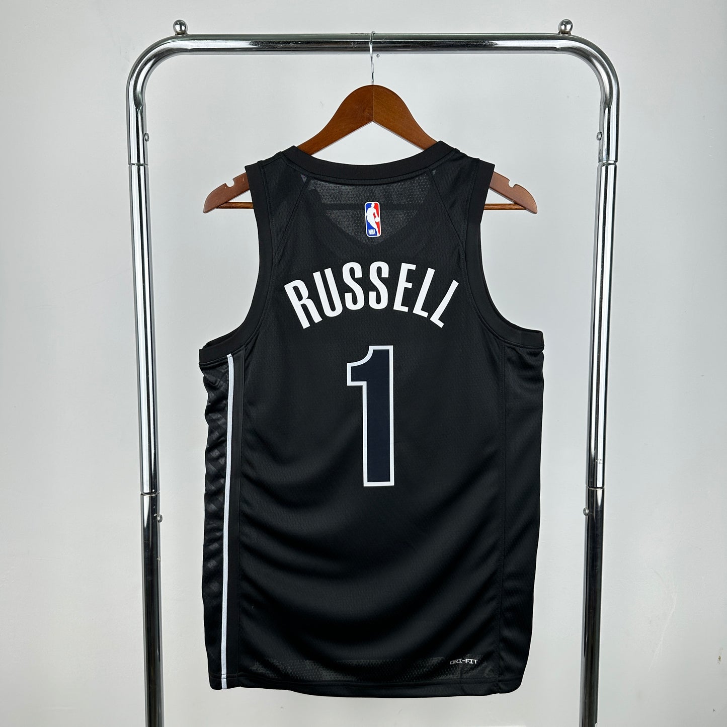Regata Brooklyn Nets Masculina - Preto