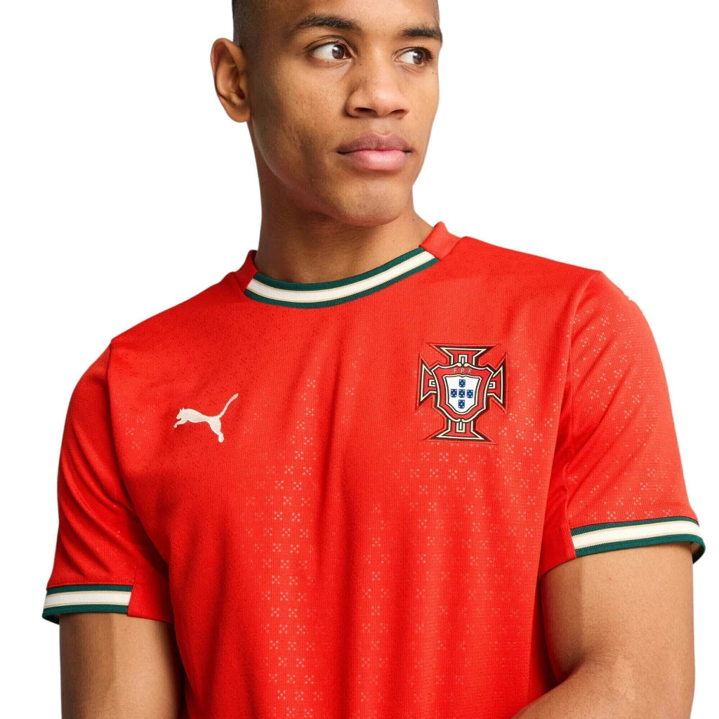 Portugal Home 25/26 Masculina Torcedor Puma - Vermelho